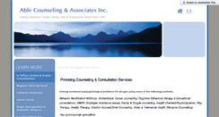Desktop Screenshot of able-counseling.com