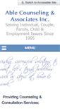 Mobile Screenshot of able-counseling.com